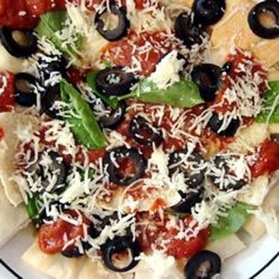 alicia's Italiaanse nacho's