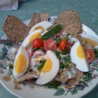 nacho maïskolf salade