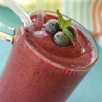 Blueberry Cream Slushy