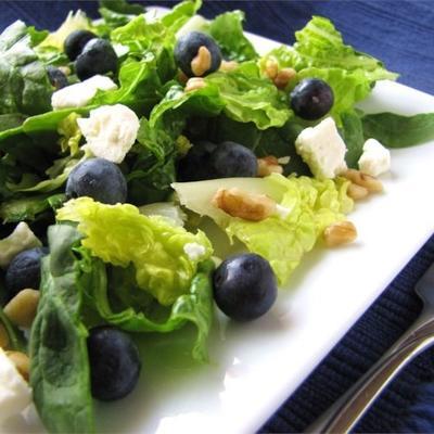 bosbessen walnoot salade