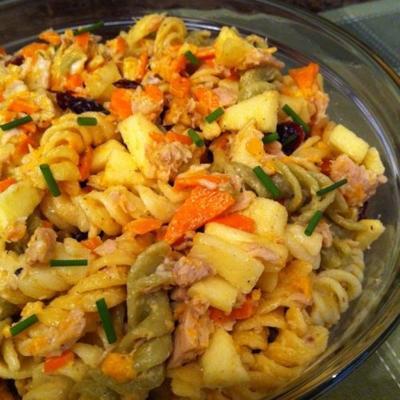 vijf voedselgroepen macaroni salade