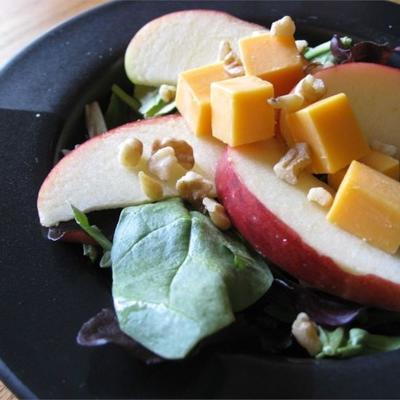 Jackie's spinazie en appelsalade