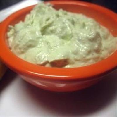 romige avocado-ranch dip