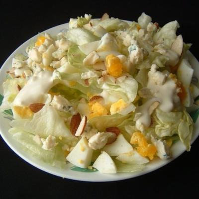 eersteklas bleu-kaas salade