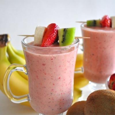 kiwi aardbei smoothie