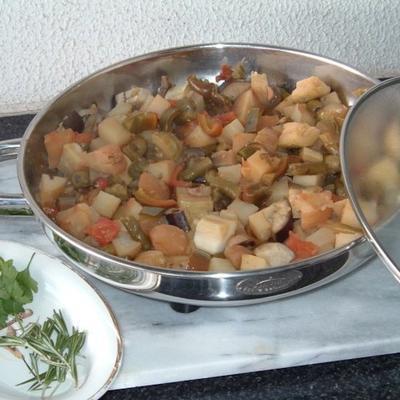 mediterrane groente stoofpot