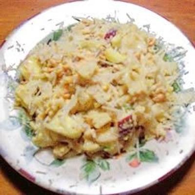 curried zalm pastasalade