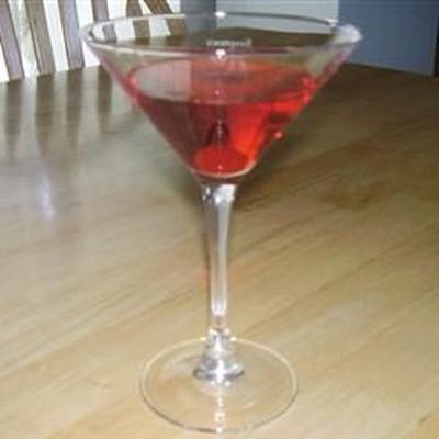 Strawberry cheesecake martini