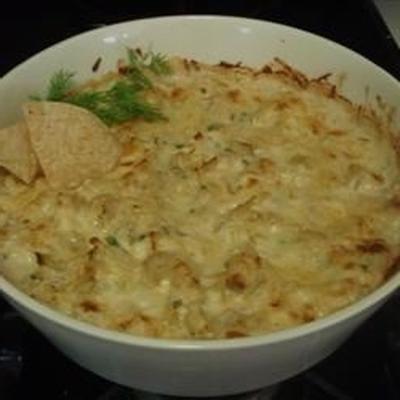 cheesy artisjok dip door jean carper