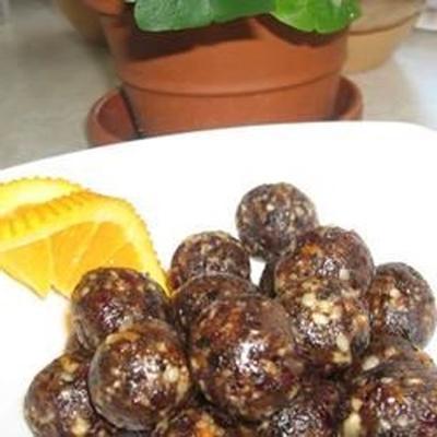 sinaasappel-fruit noottruffels