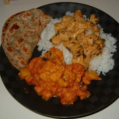 vier seizoenen kip curry