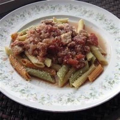 spaghetti met albacore tonijn