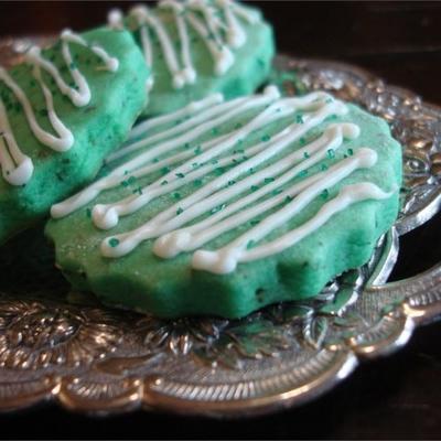 groene thee mint cookies