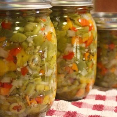 hete Italiaanse giardiniera