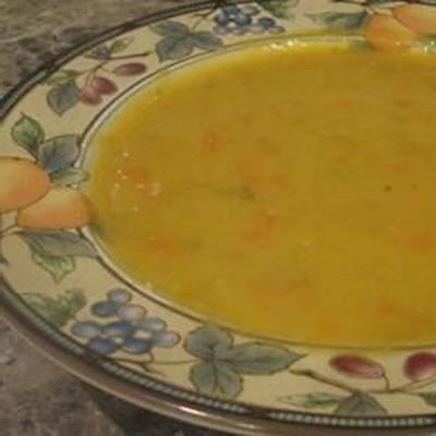 gele split erwt en frankfurter soep