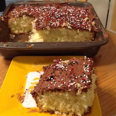 dertig minuten gele cake