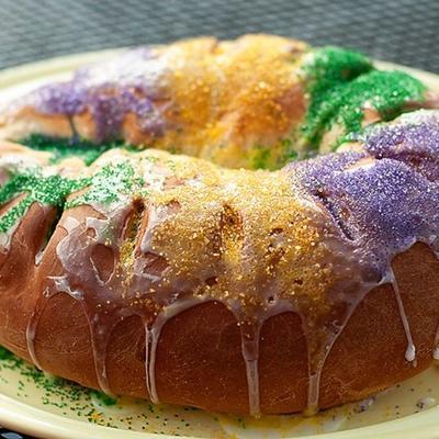 mardi gras king cake