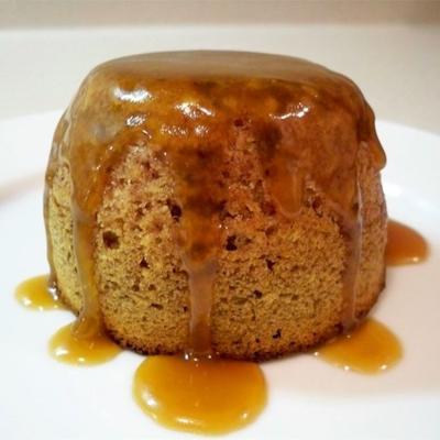 plakkerige toffee pudding cake