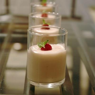 frambozen witte chocolademousse