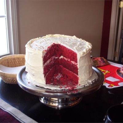 rood fluwelen cake iv