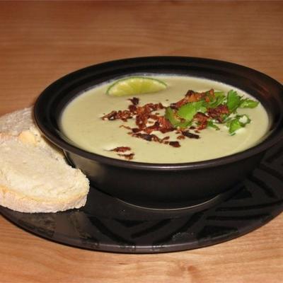 avocado en spek soep