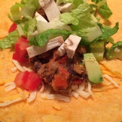 veganistische boon taco vulling