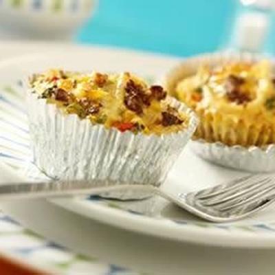 jimmy Dean hartige worst mini quiches