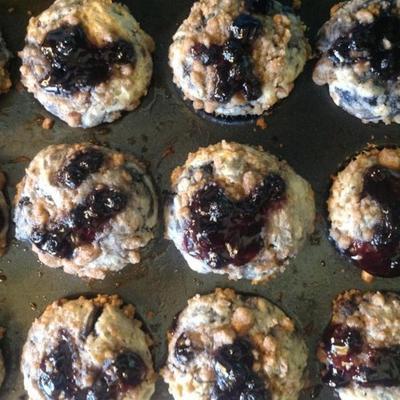cherry cobbler muffins