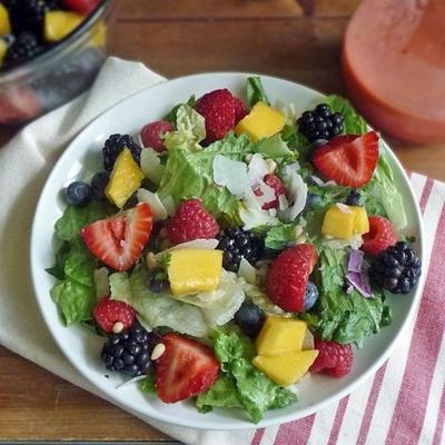 mango bessen fruitsalade