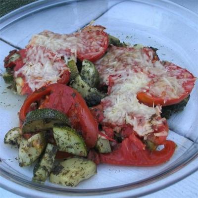 courgette en tomatenbraadpan
