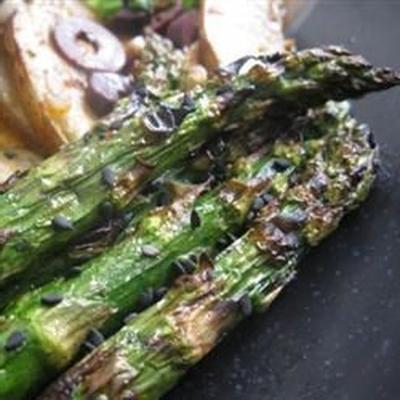 gegrilde sojasaus Asperges