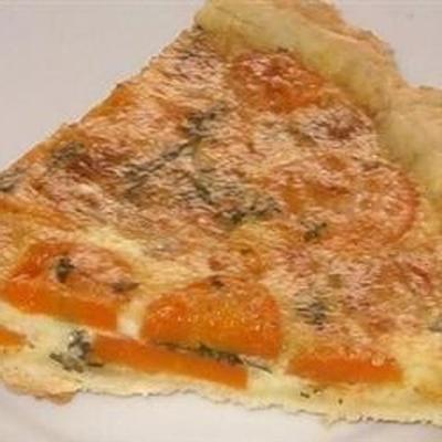 Carrot Cashew Quiche