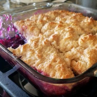 Very Best Blueberry Cobbler!