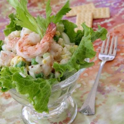 garnalen heerlijke salade van garnalen