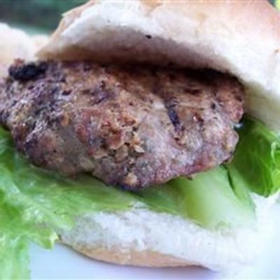 burgers van knoflook en ranch Turkije