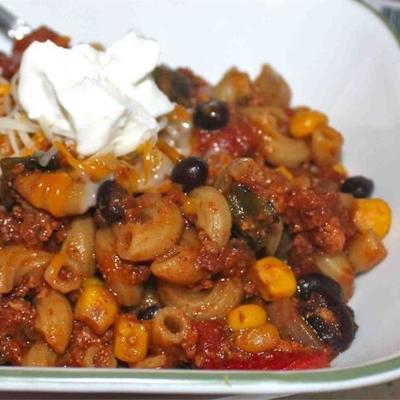 chili mac, Mexicaanse stijl