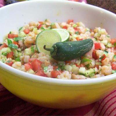 avocado-garnalen ceviche-estillo sarita