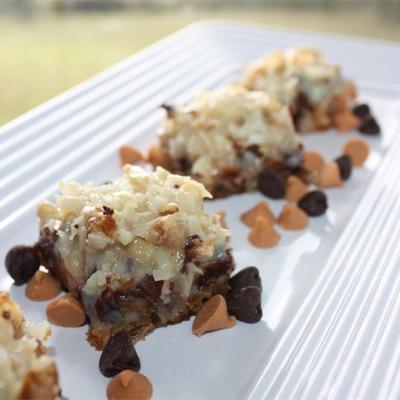 zeven lagen magische cookie bars