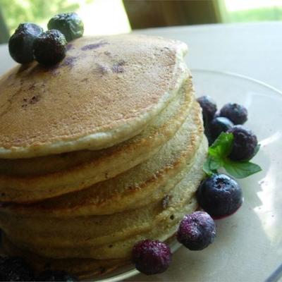 volkoren bosbessenpannenkoekjes