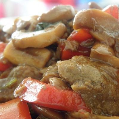 slowcooker rundvlees en champignons