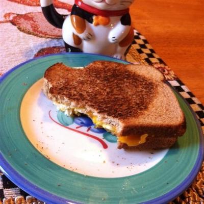 kampvuur ontbijt sandwich
