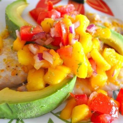 mango-licious tilapia