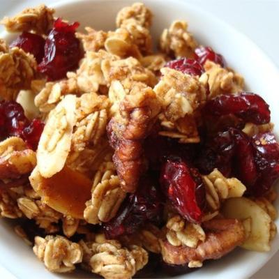 knapperige pompoentaartgranola