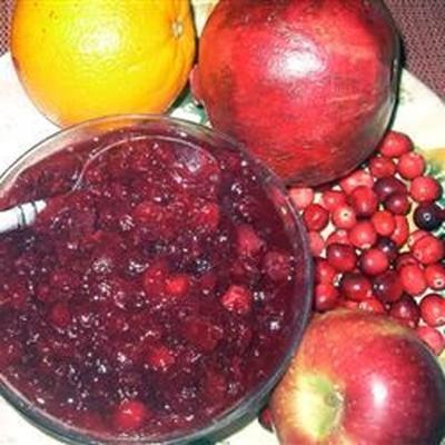 cranberry granaatappelsaus