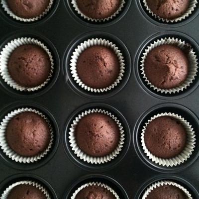 gemakkelijke chocolade cupcakes