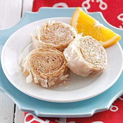 walnoot phyllo rondes