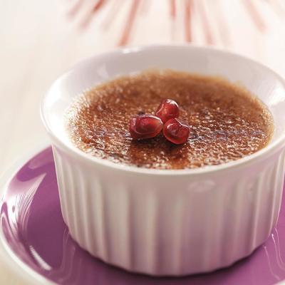 granaatappel creme brulee
