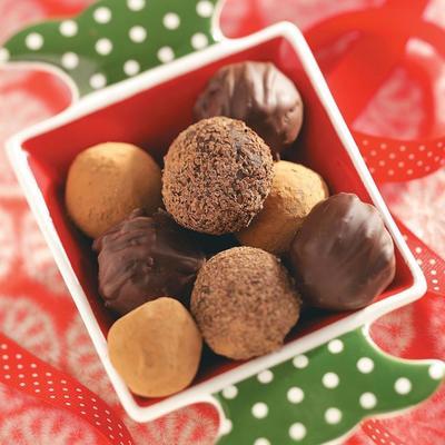 chocolade truffels trio