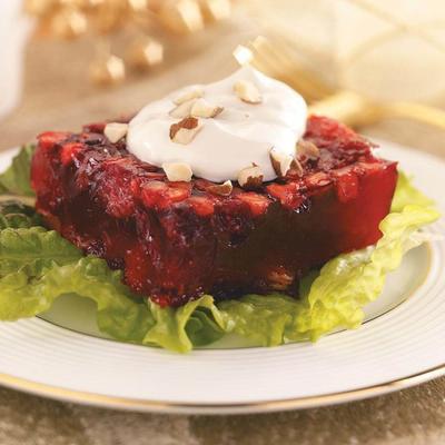 gekruide cranberry chutney gelatinesalade