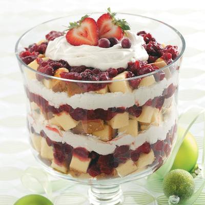 make-over cranberry trifle